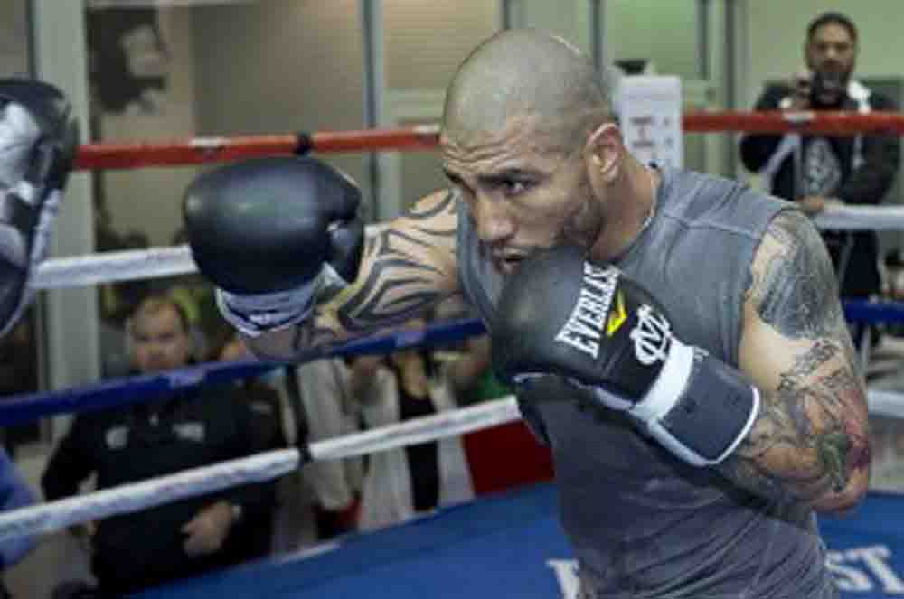 Boxing 2012: Miguel Cotto Media Workout NOV 19