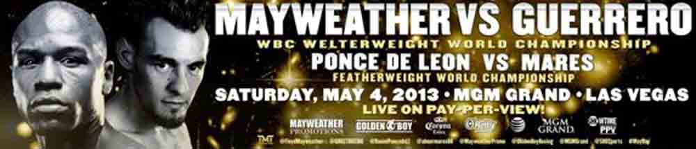 Mayweather Easily Decisions Guerrero In May Day PPV Headliner At MGM Grand