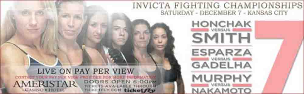 Invicta FC 7 Weigh-In To Be Streamed Live Friday at 5 p.m. CT