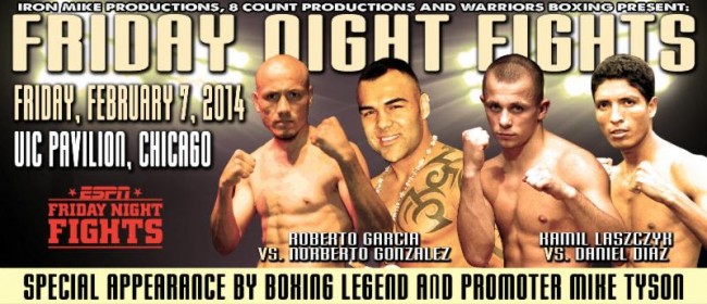 ‘Throwback Fighter’ Roberto Garcia Ready for This Week’s Friday Night Fights Main Event against Norberto Gonzalez