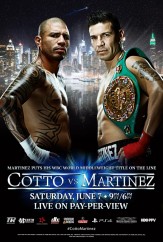 Cotto vs. Martinez PPV Undercard Announced