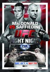 UFC HALIFAX MACDONALD vs. SAFFIEDINE: Resultados oficiales