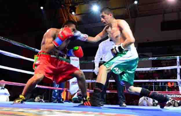 52 kg, Rojo, Achraf Khrroubi de Marruecos y Verde, Ganador, Alam Yael de la Luz de México (1)