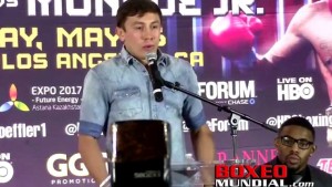 Video: Golovkin to Monroe: ‘May 16th, welcome to California my home’