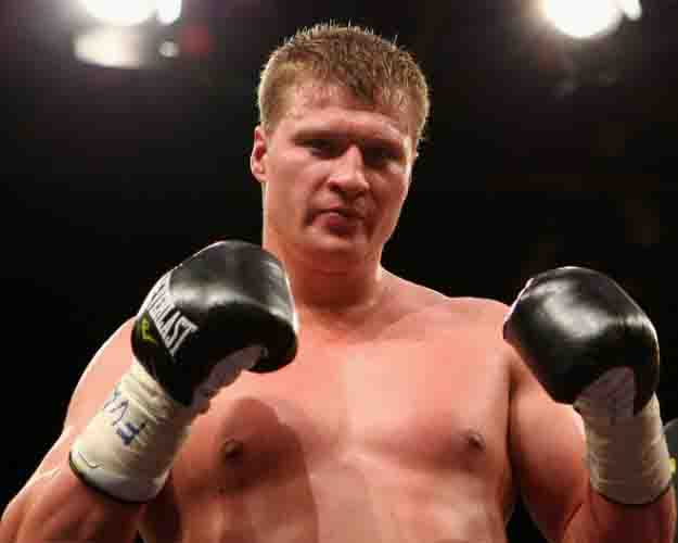 LUDWIGSBURG, GERMANY - DECEMBER 05:  Alexander Povetkin of Russia poses after winning his Heavyweight fight against Leo Nolan of the US at the Arena Ludwigsburg on December 5, 2009 in Ludwigsburg, Germany.  (Photo by Alexander Hassenstein/Bongarts/Getty Images)